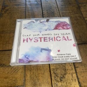 Clap Your Hands Say Yeah / Hysterical CD Advance Copy Rare